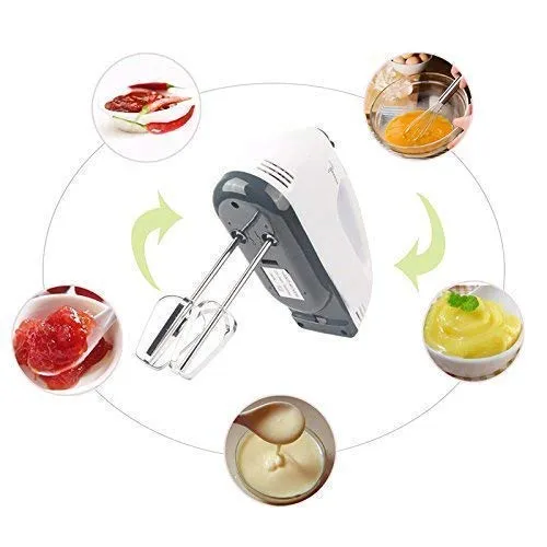 2143 Compact Hand Electric Mixer / Blender for Whipping / Mixing with Attachments