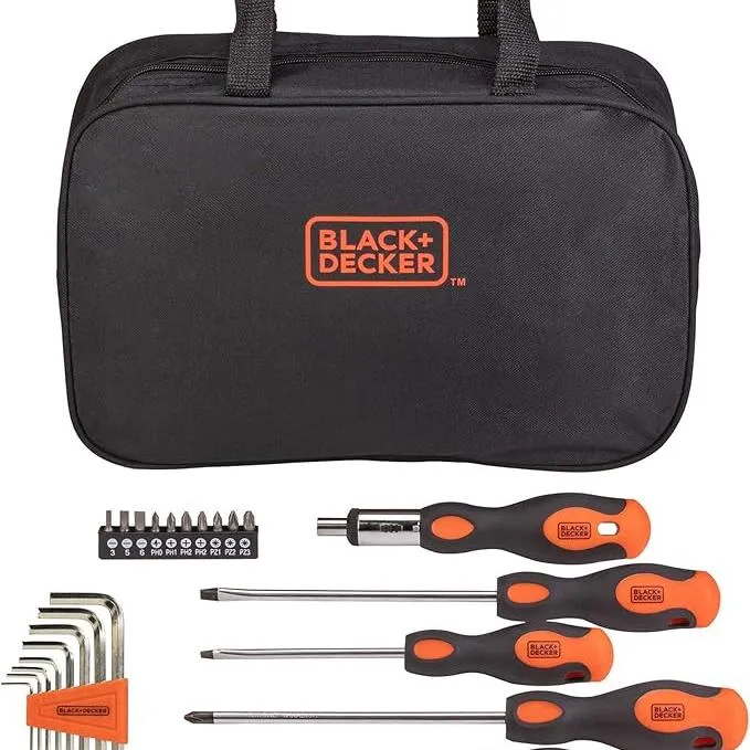 23-Piece Screwdriver Set with Storage Bag