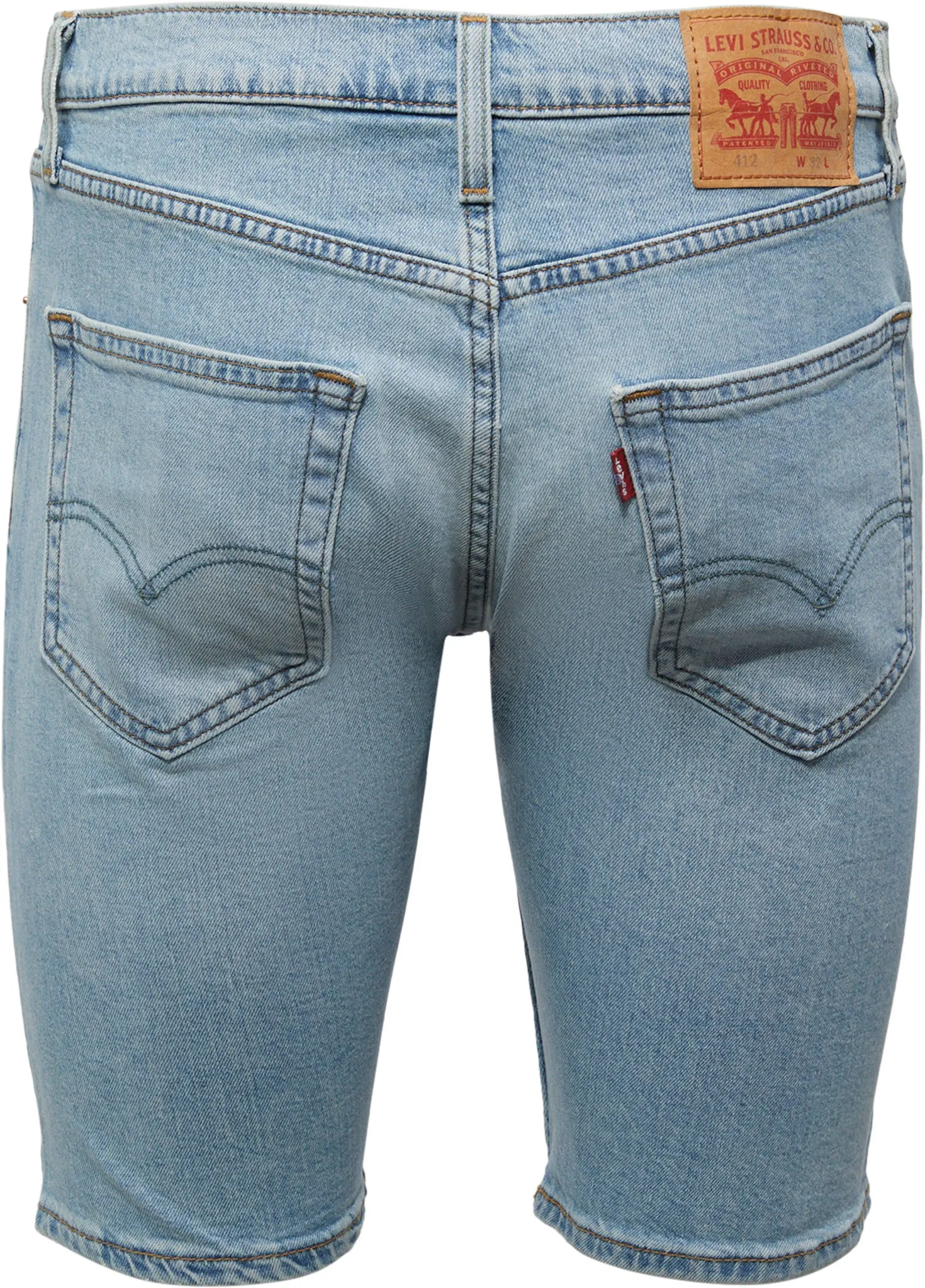 412 Slim Fit Jean Shorts - Men's|-|Short en jean de coupe ajustée412 - Homme