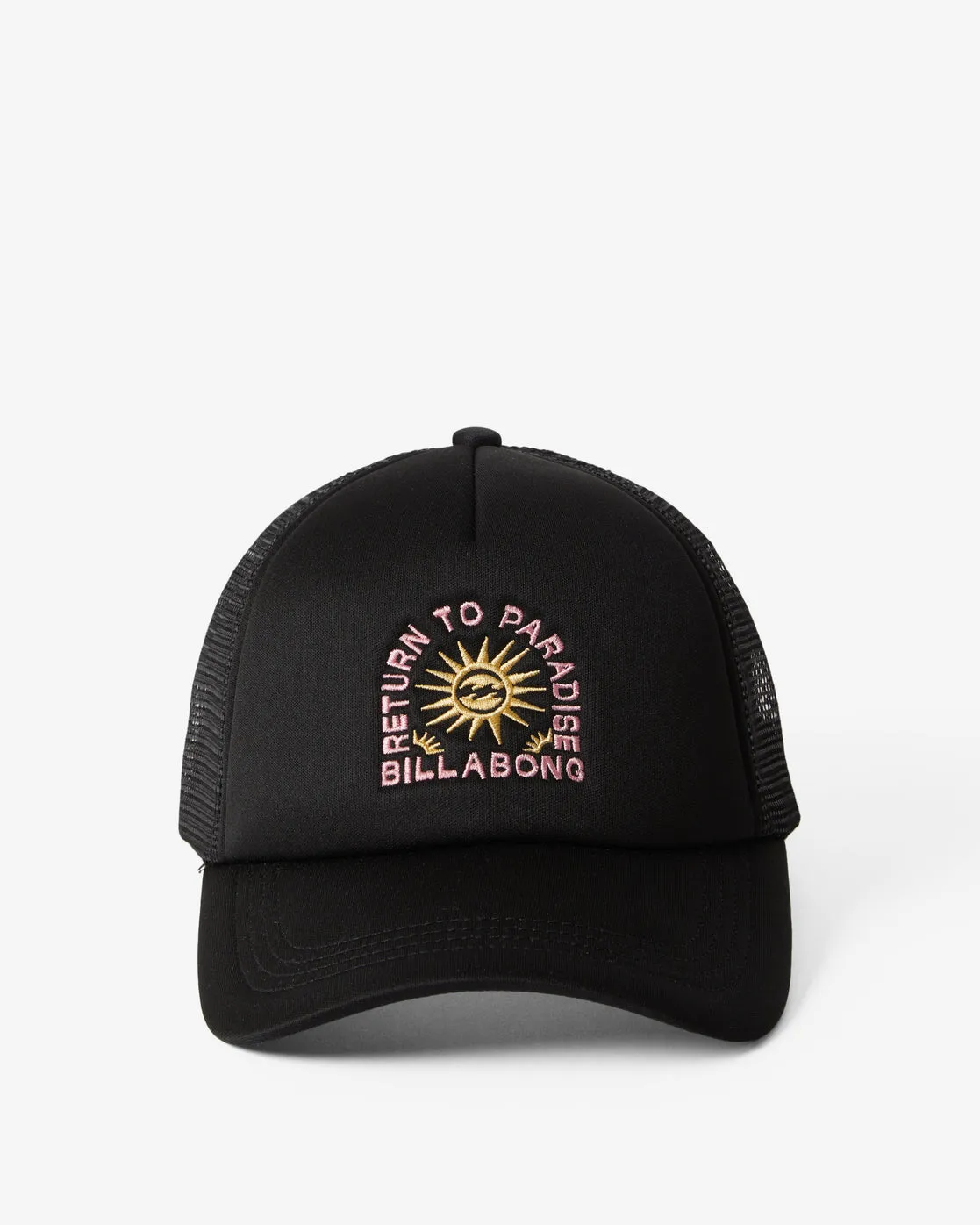 Across Waves Trucker Hat - Black Pebble 2