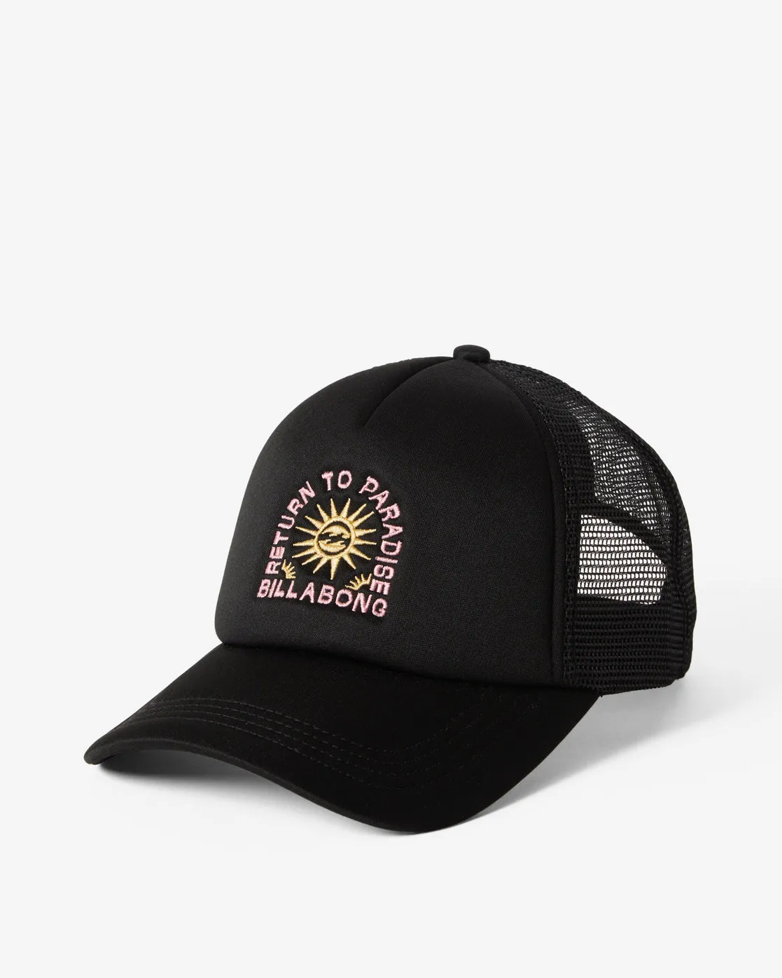 Across Waves Trucker Hat - Black Pebble 2