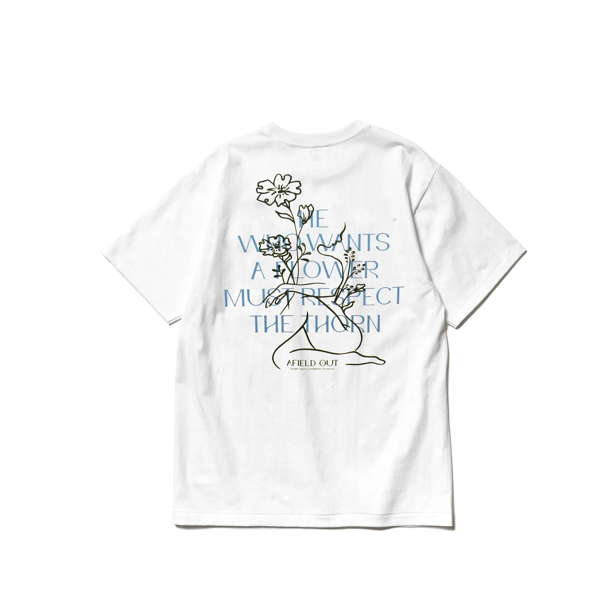 Afield Mens Thorn T-Shirt 'White'