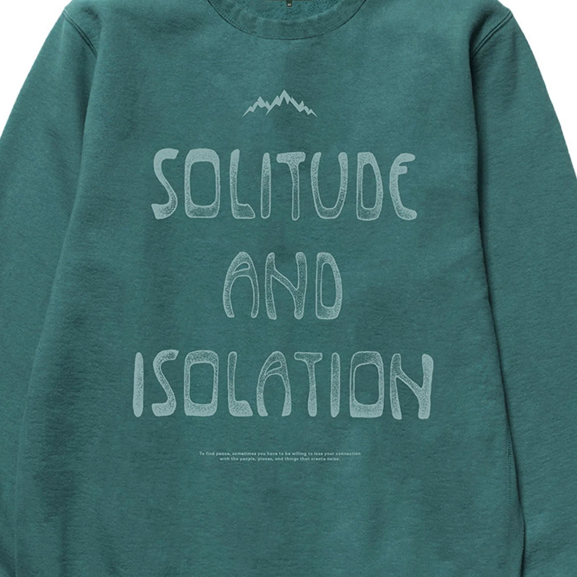 Afield Out Mens Solitude Crew Teal