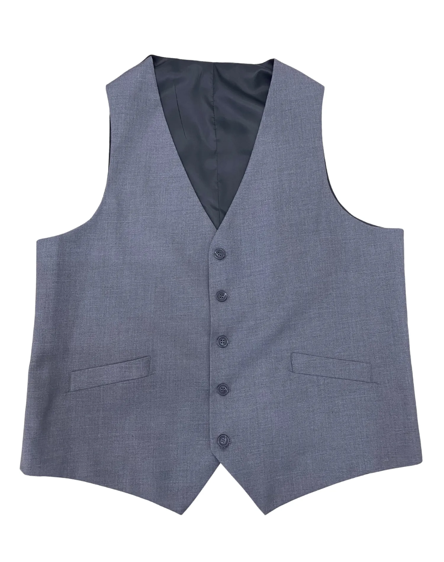 Angelo Rossi Performance Stretch Vest - Silver Gray