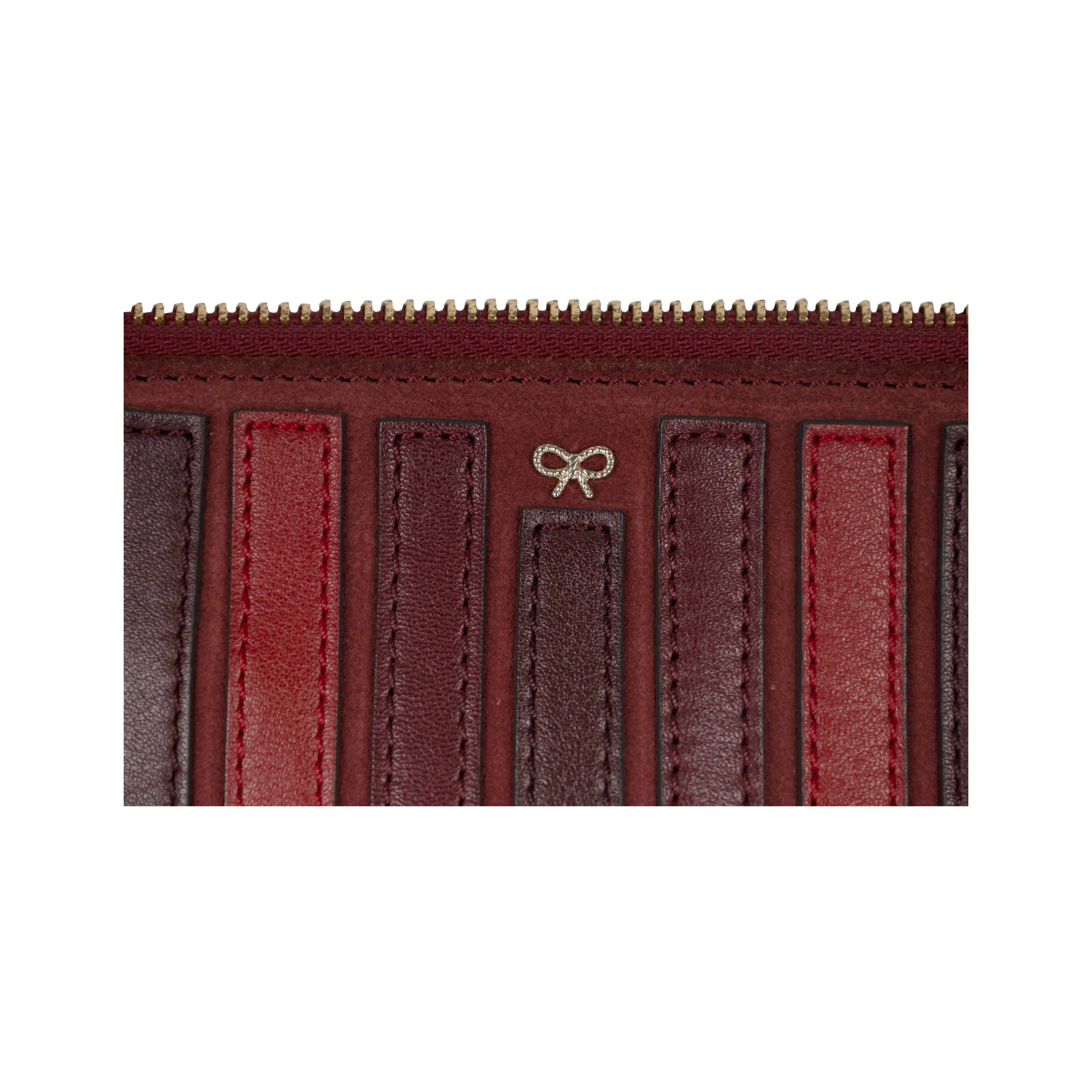 Anya Hindmarch Red Stripe Clutch - '10s