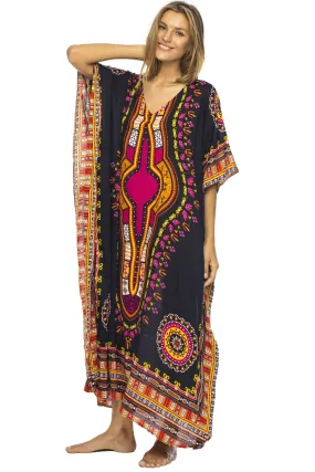 Back From Bali Womens Long Maxi Swimsuit Beach Cover Up African Caftan Patterns