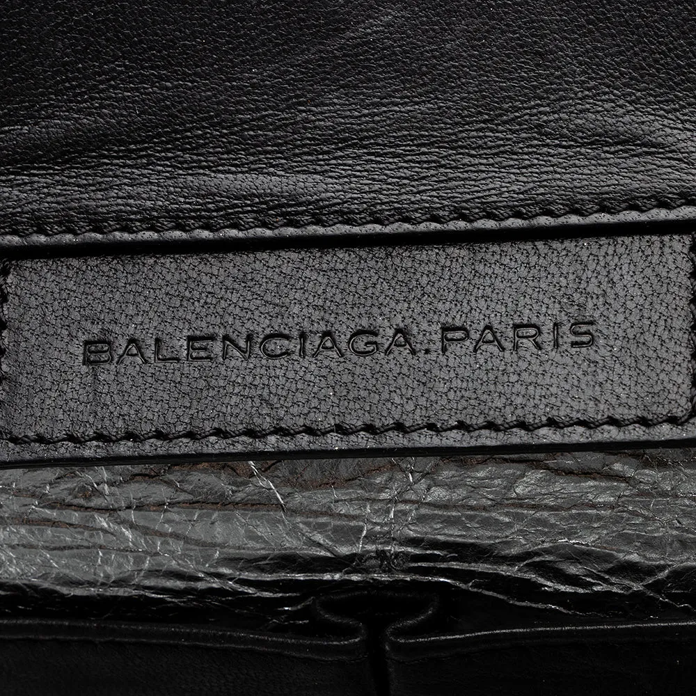 Balenciaga Calfskin Papier A4 Zip Around Large Tote (SHF-21607)