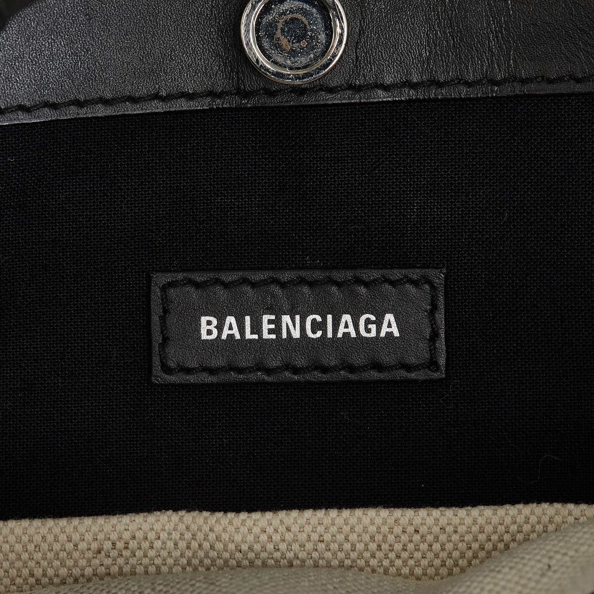 Balenciaga Navy Pochette Crossbody