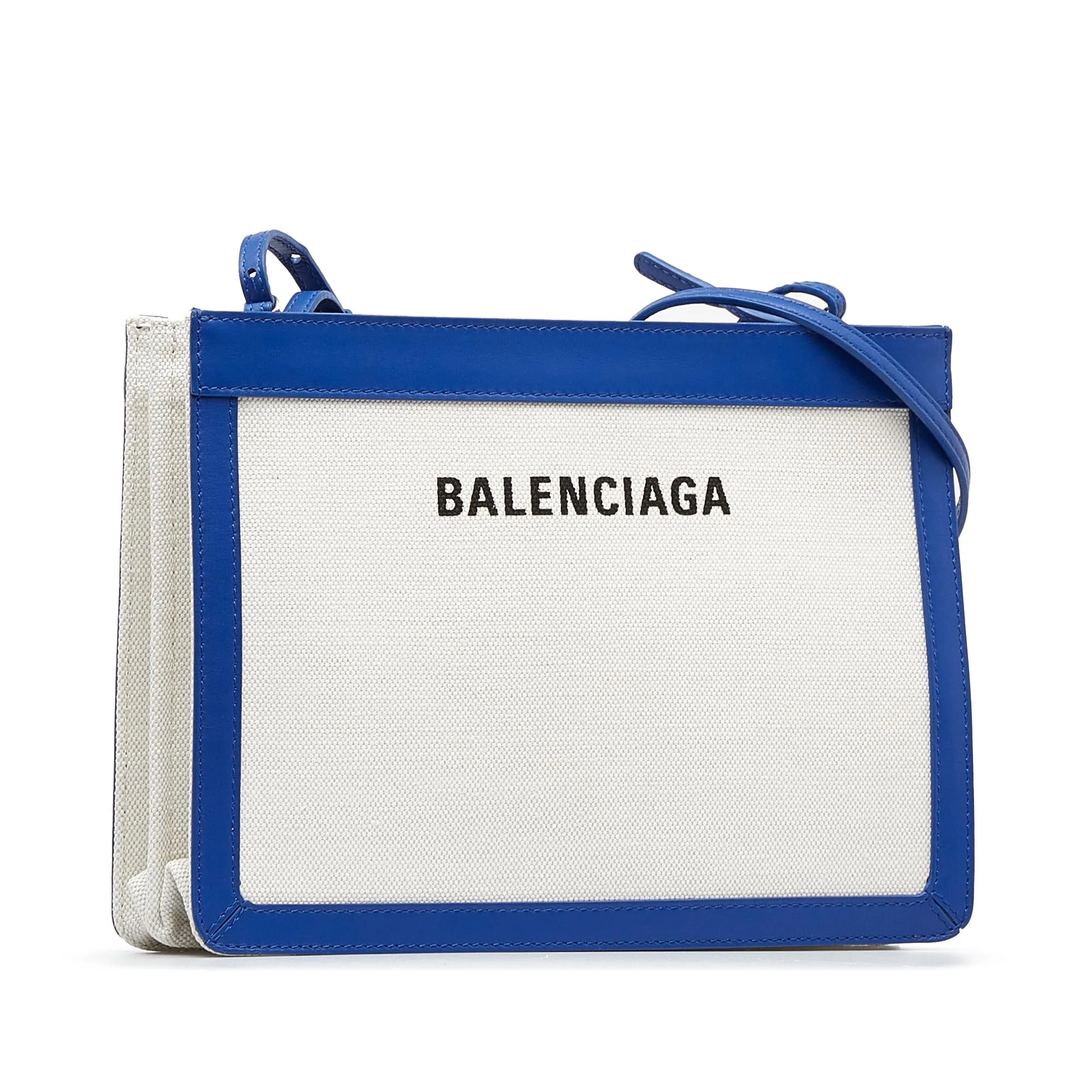 Balenciaga Navy Pochette S Crossbody