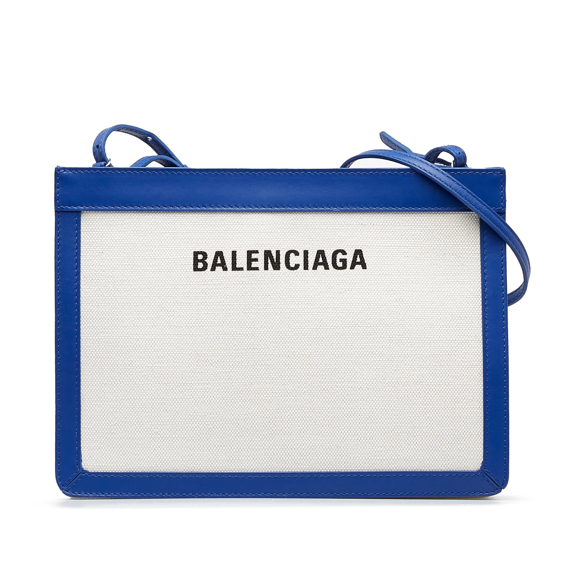 Balenciaga Navy Pochette S Crossbody