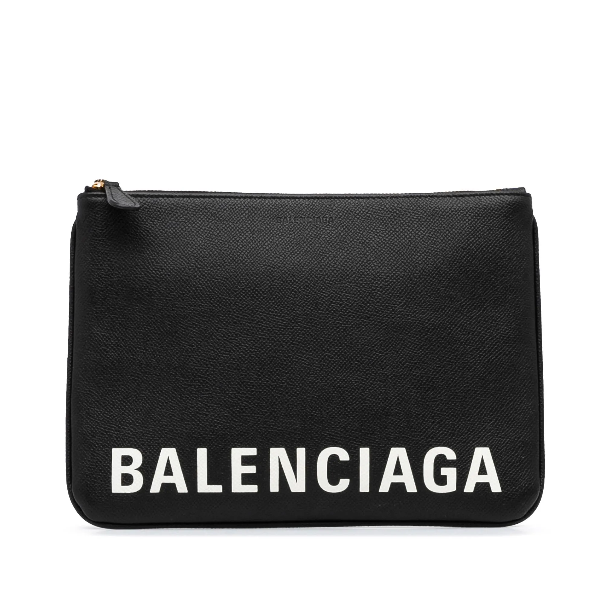 Balenciaga Ville Logo Pouch