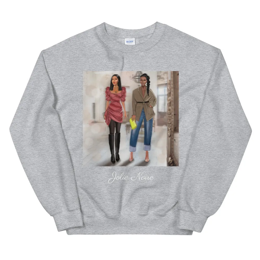 BFF Sweatshirt- Gray