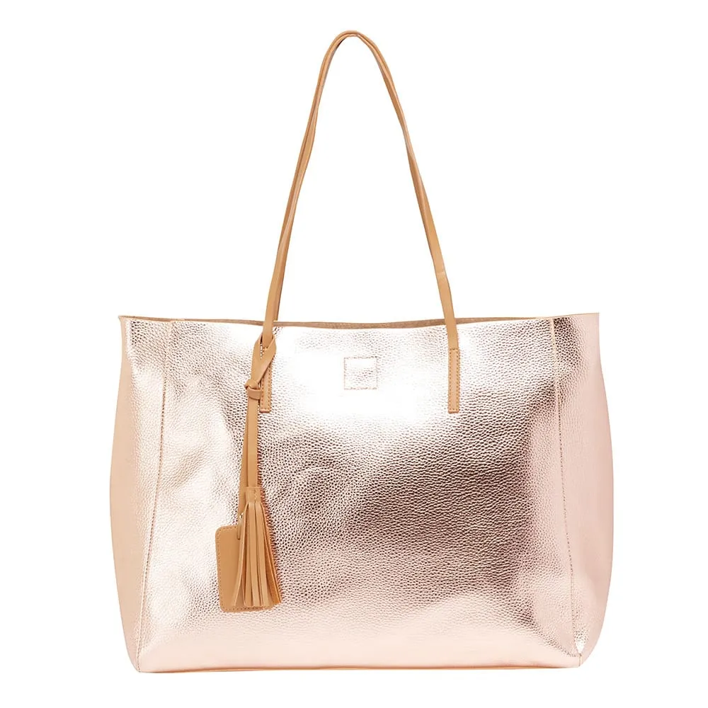 Bobbi Handbag in Rose Gold