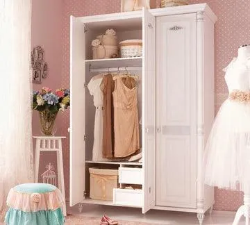 Cilek Romantic 3 Doors Wardrobe