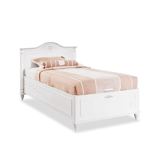 Cilek Romantic Storage Bed (100X200 Cm)