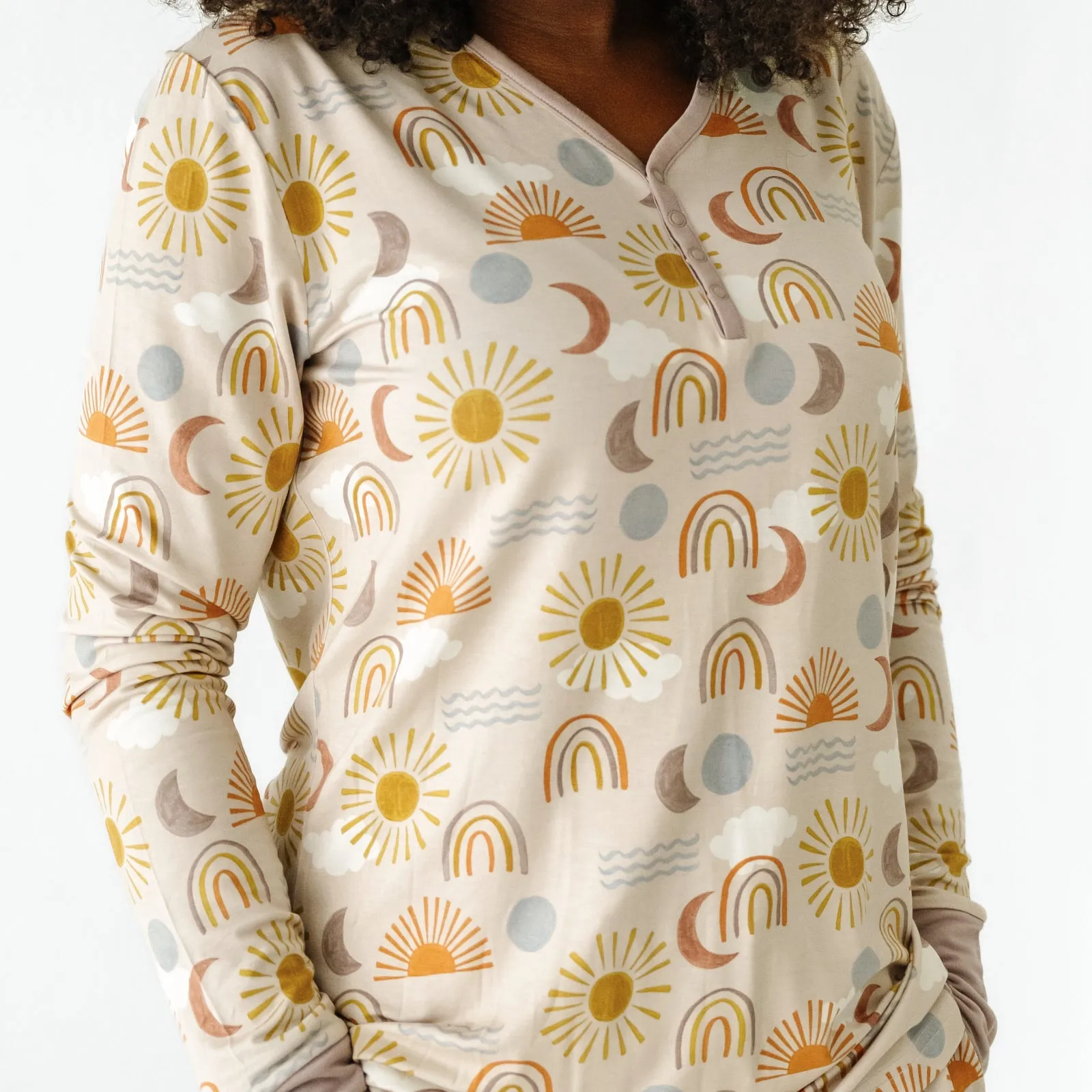 Desert Sunrise Women's Pajama Top