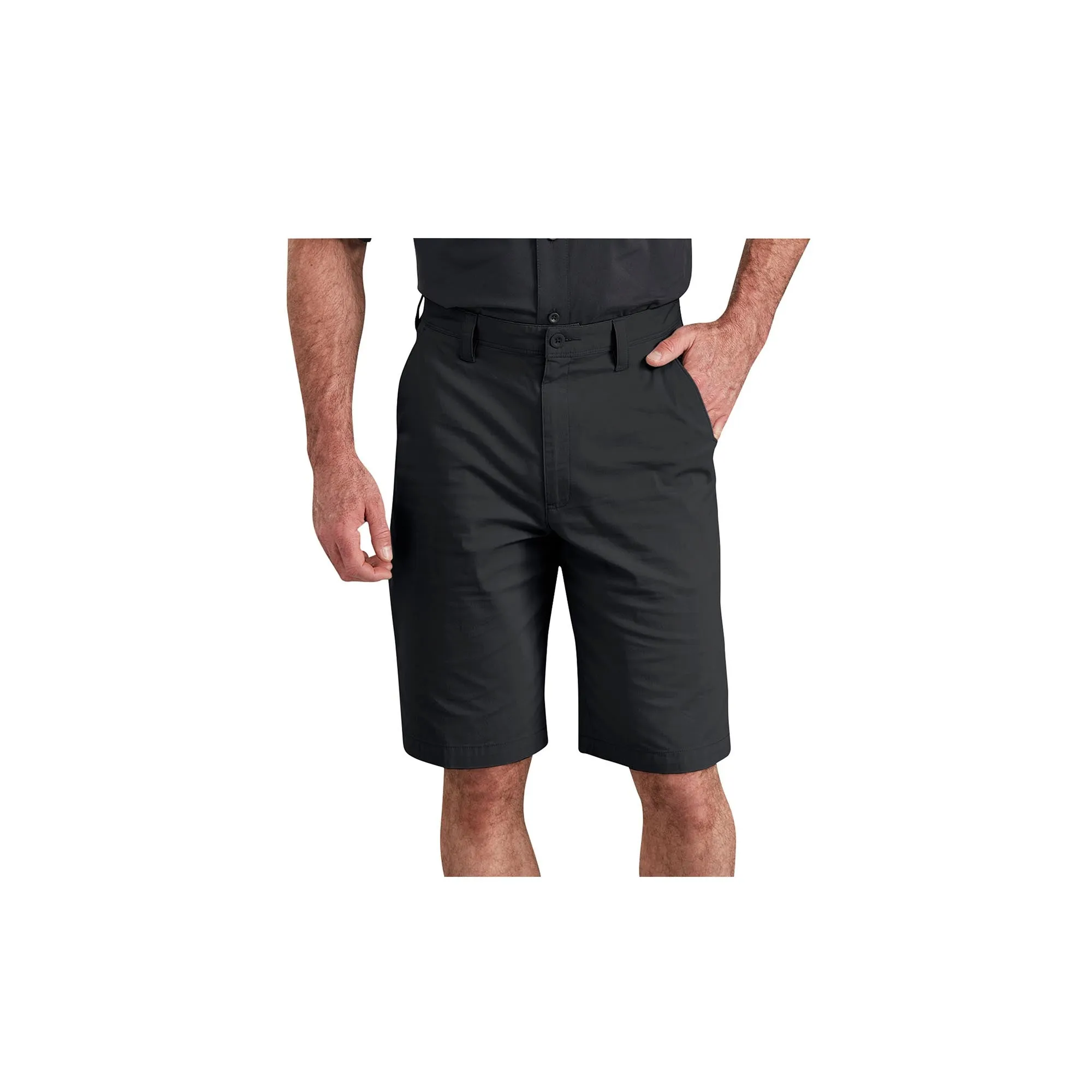 Dickies 11 Inch Cooling Hybrid Utility Shorts Black