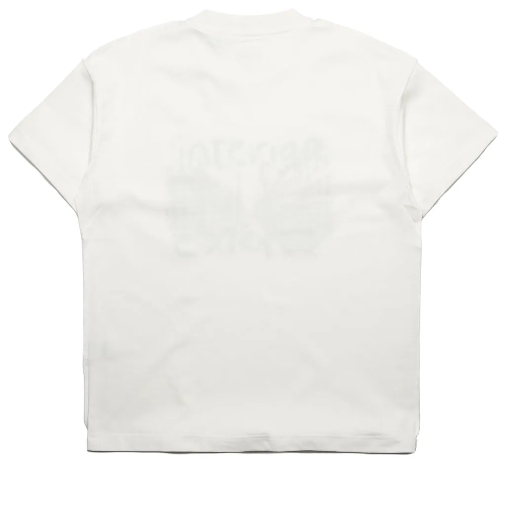 Flaneur Reversible Interior/Exterior Tee - White