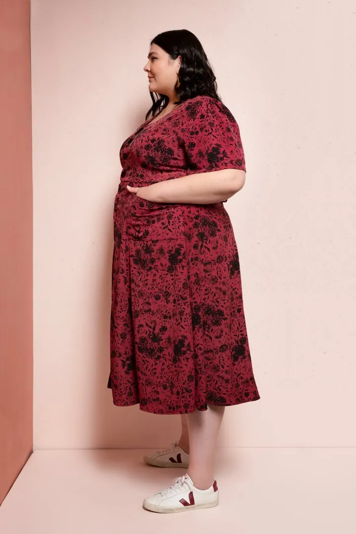 Garment Making Patterns: The Hughes Dress by Friday Pattern Co.- Printed Pattern