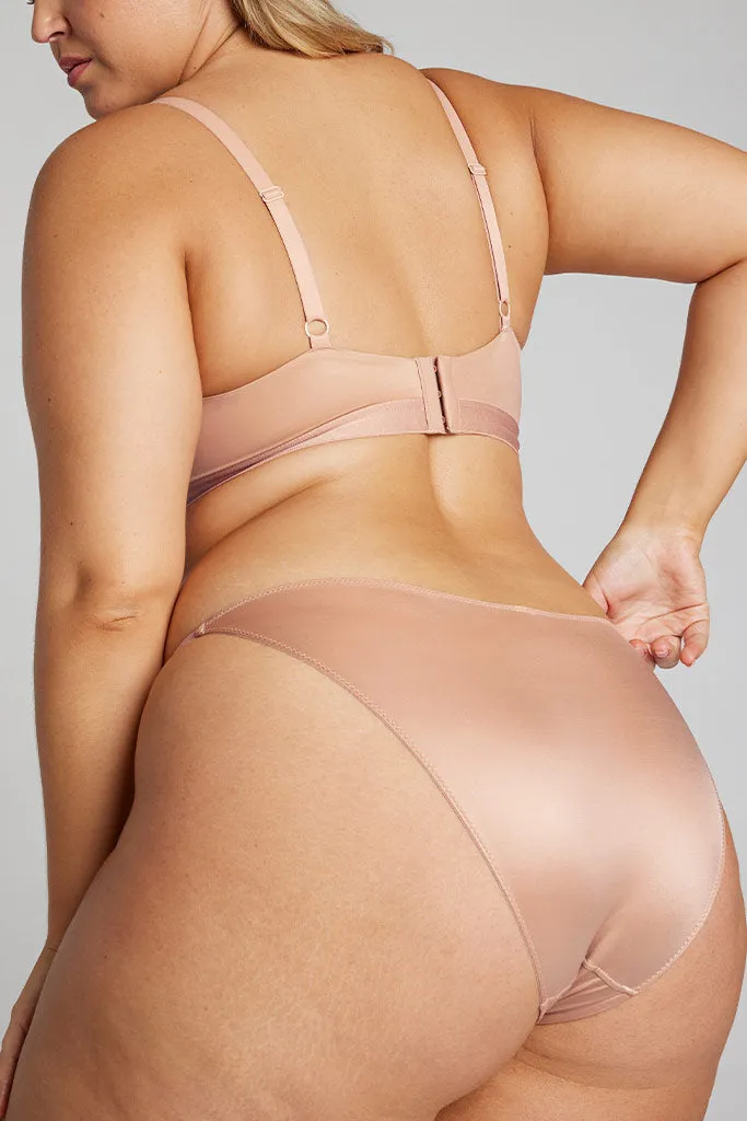 Glacé String Bikini in Buff