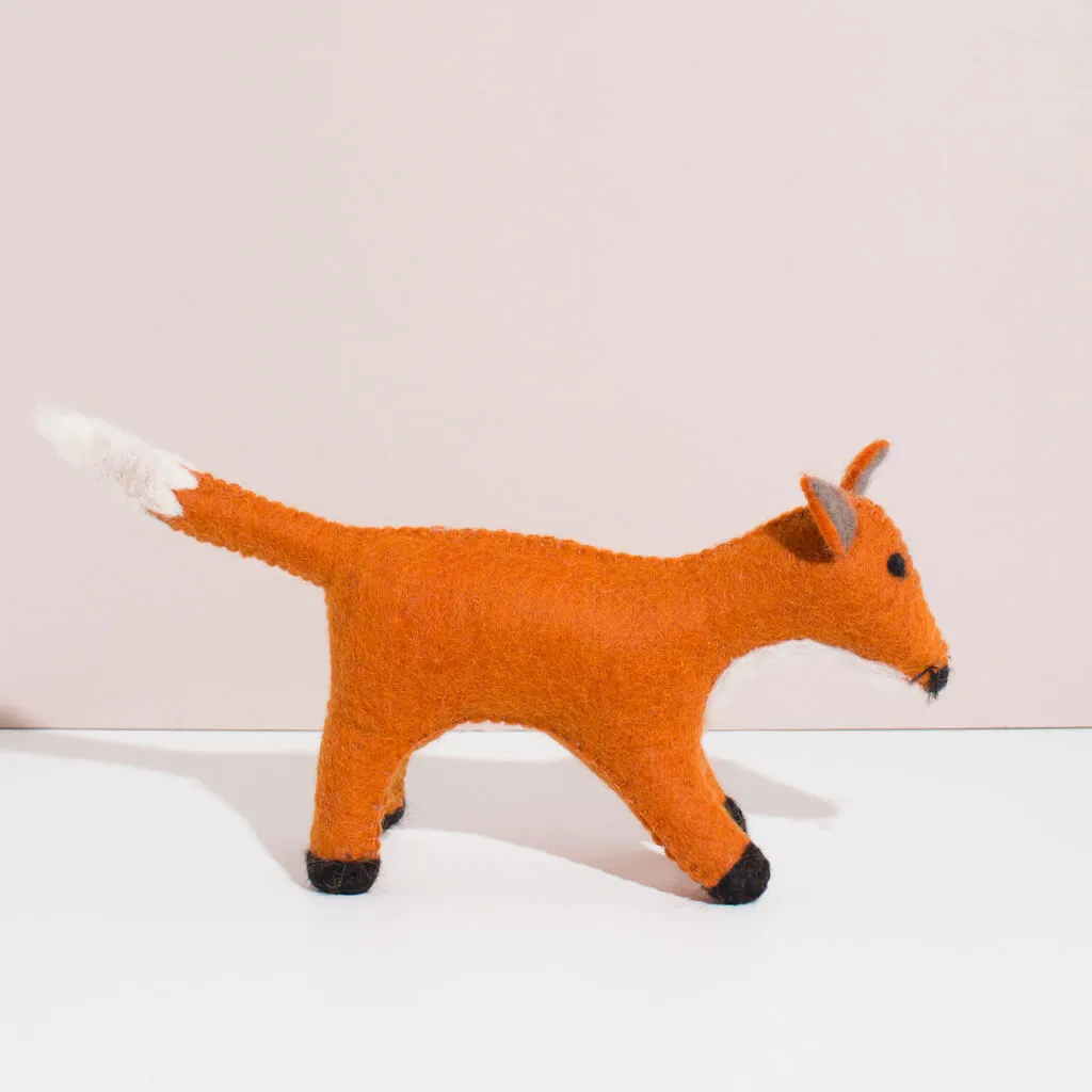 Hand Felted Fox - Large