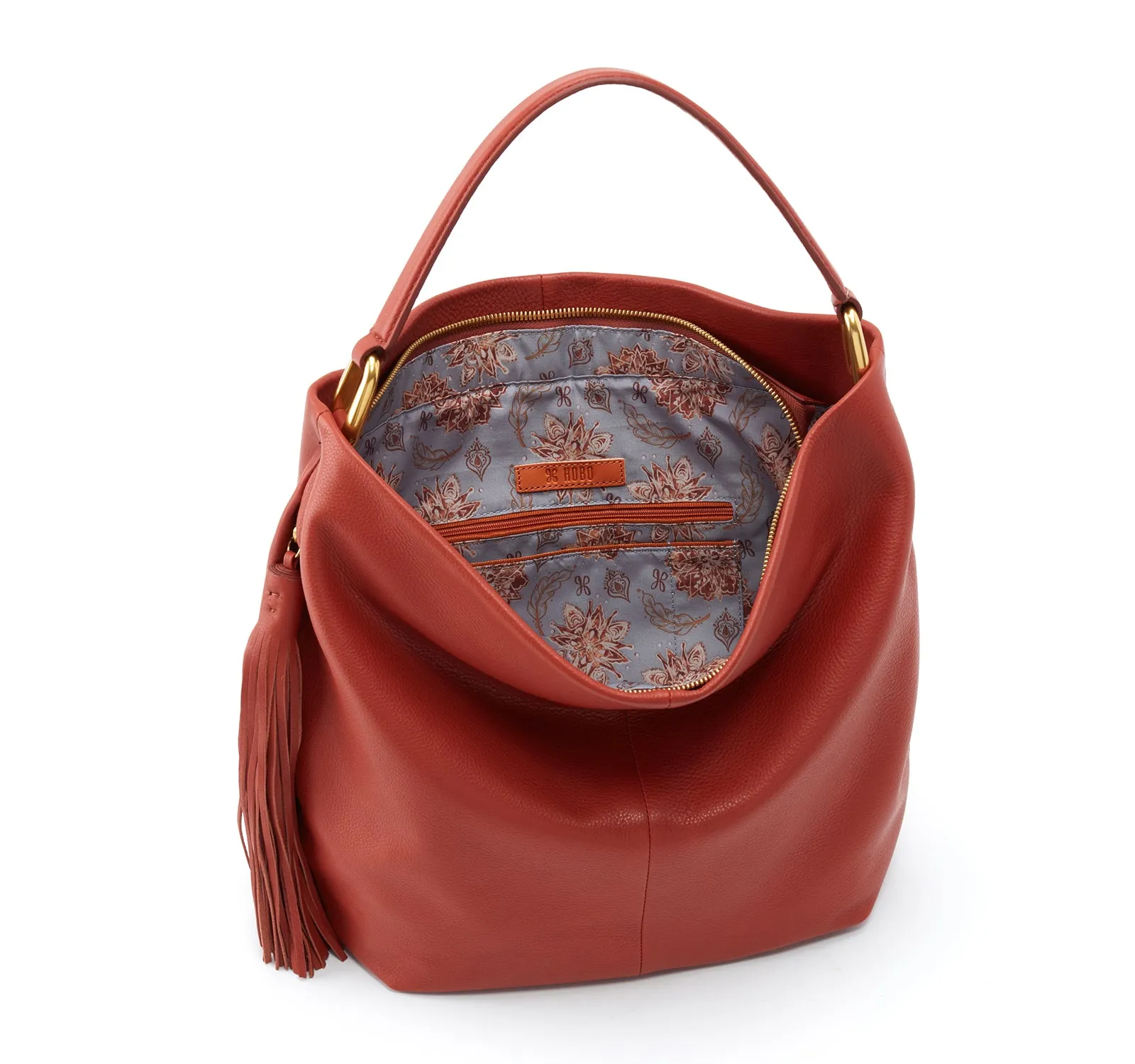 Hobo Meridian Shoulder Bag in Sienna