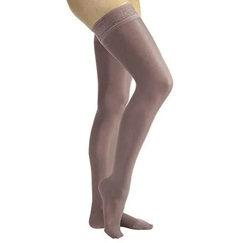 JOBST® UltraSheer Women's Thigh High 20-30 mmHg w/ Lace Silicone Top Band