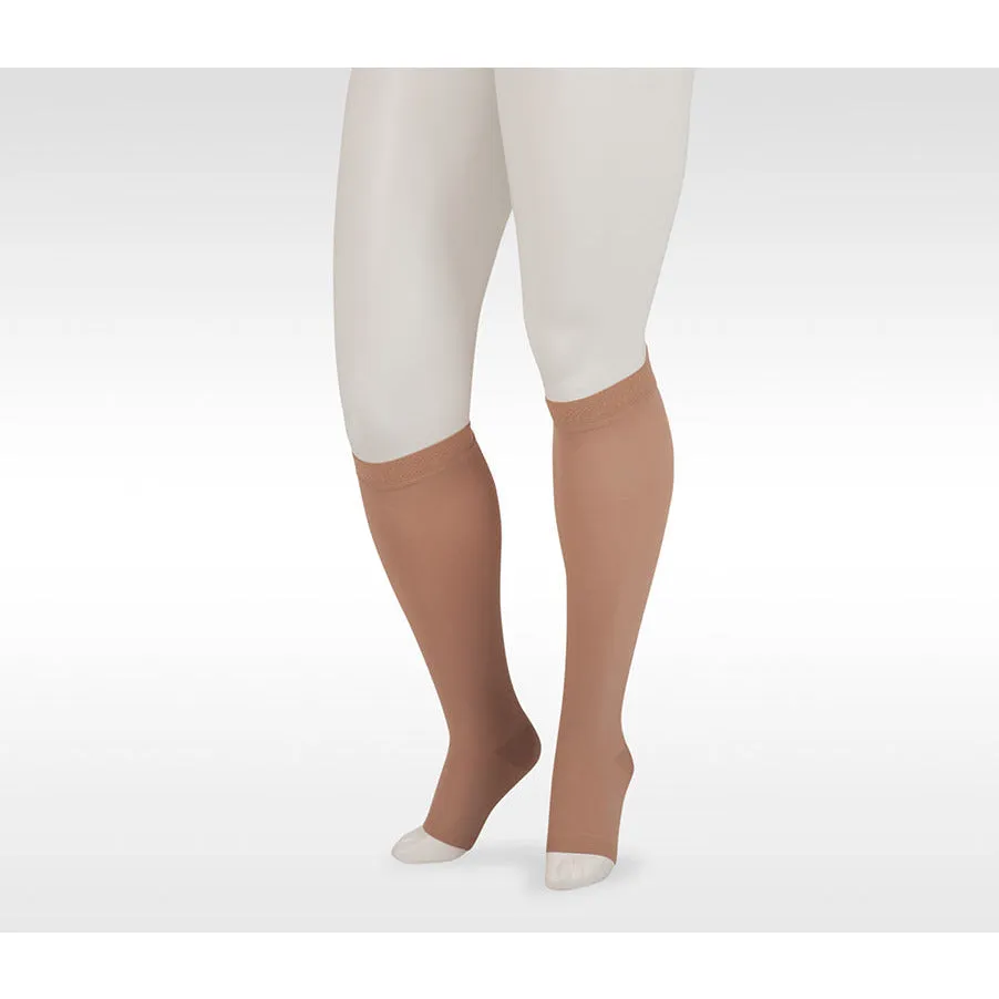 Juzo Dynamic Max Knee High 30-40 mmHg w/ 3.5 cm Silicone Band, Open Toe