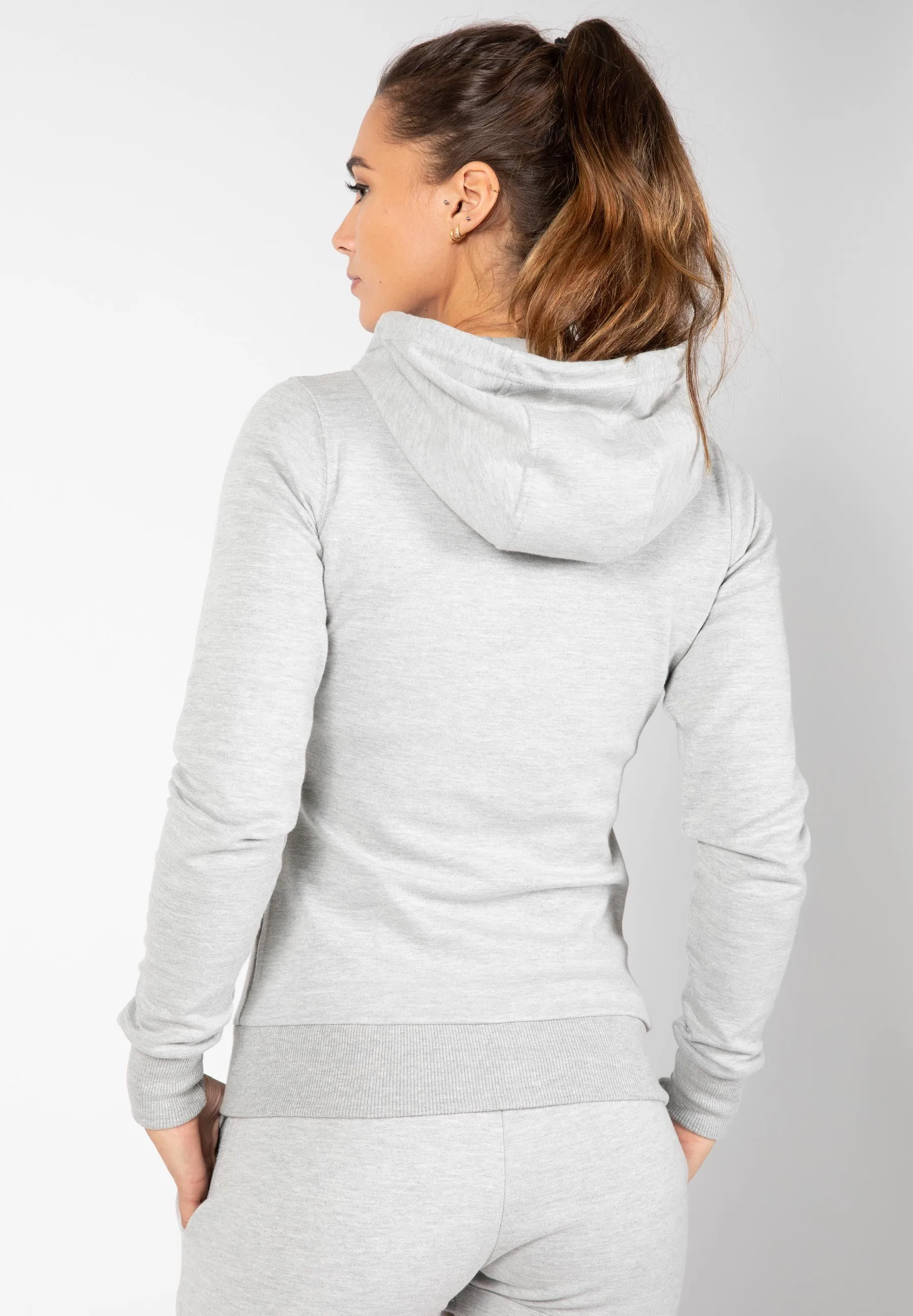 Pixley Zipped Hoodie - Gray