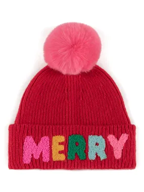 Shiraleah "Merry" Beanie , Red