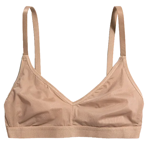 Silky Non-Wire Bra in Buff