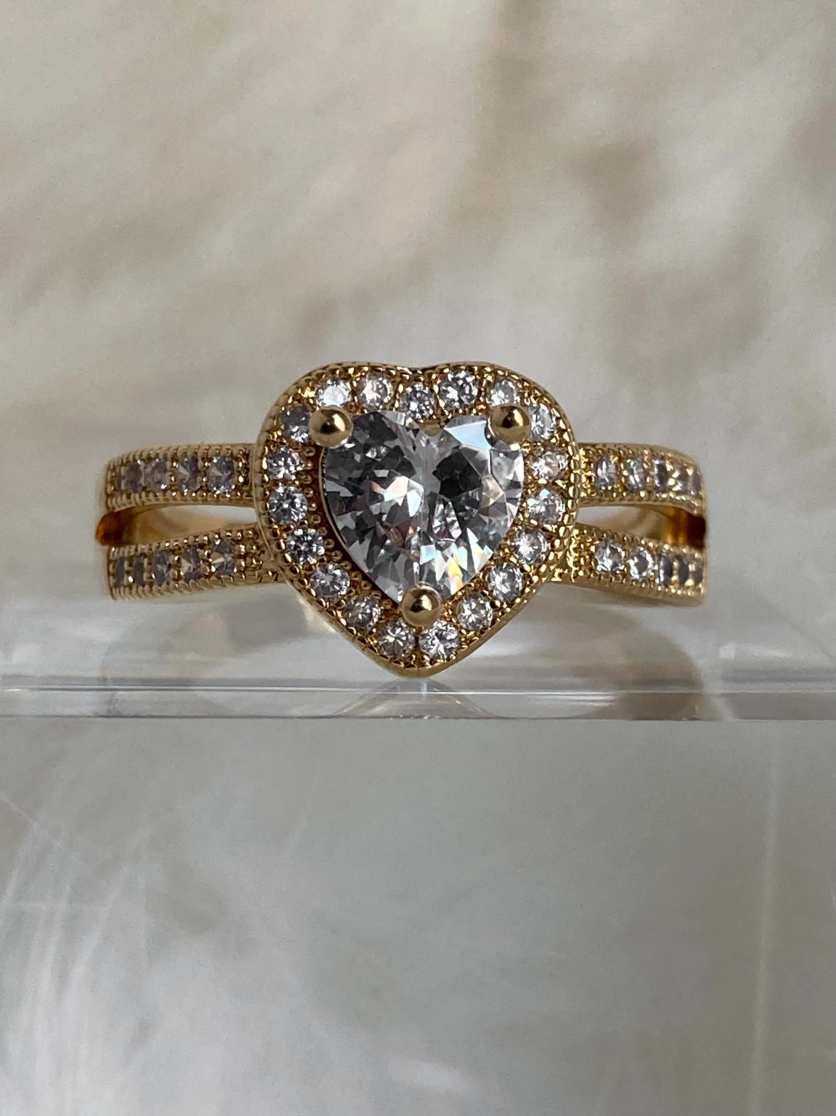 The Dixie Heart Ring