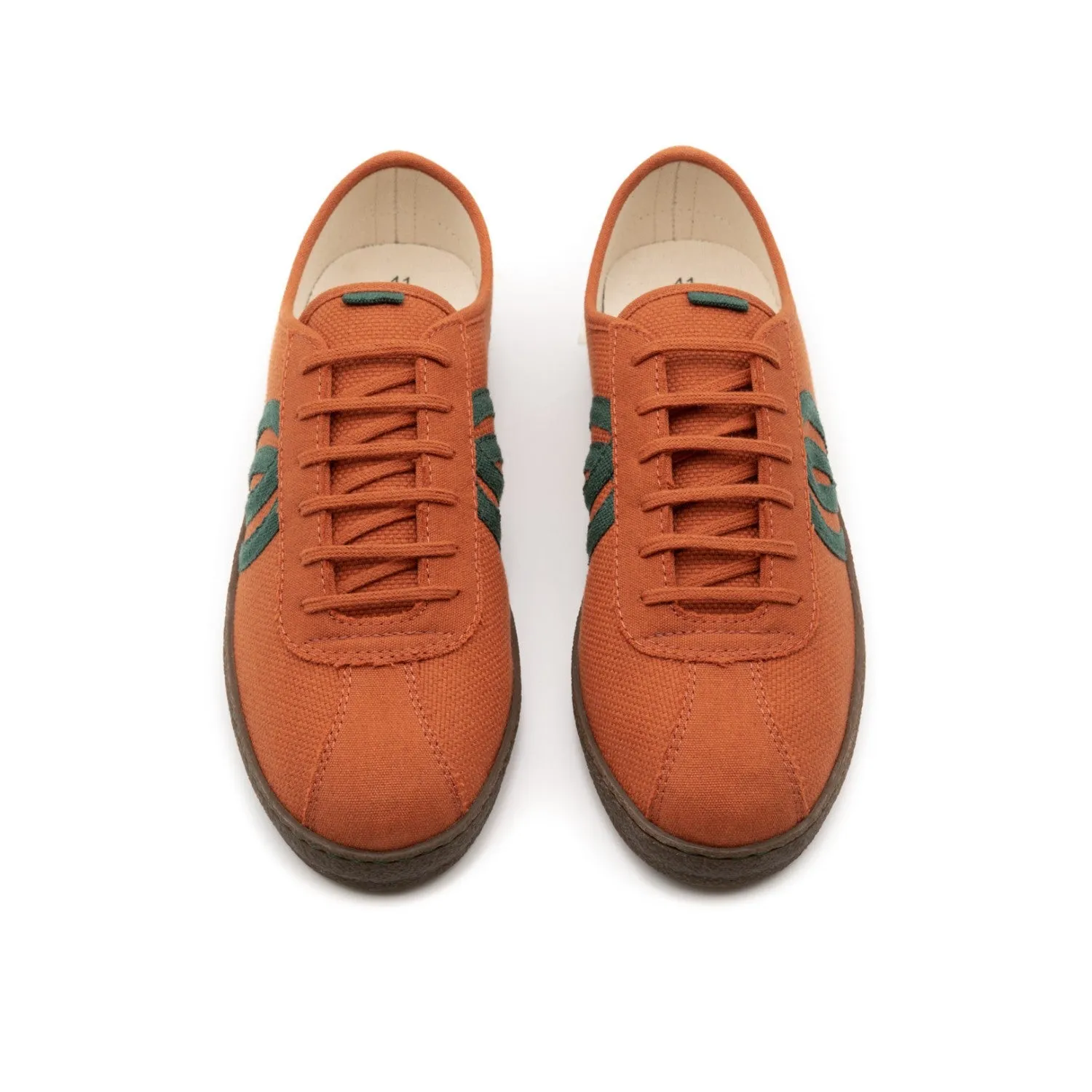 Vegan sneaker orange DIO023