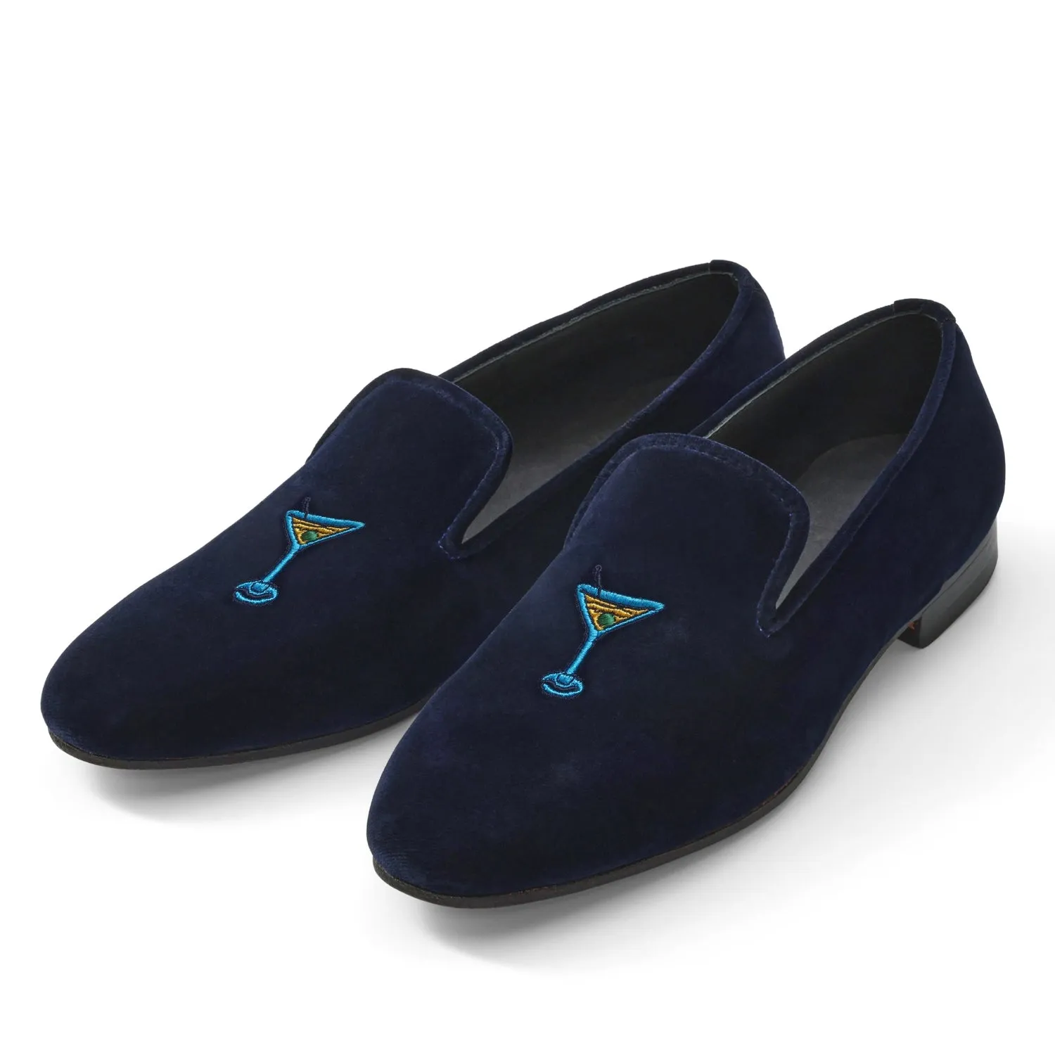 Women's Velvet Loafer/Slipper Shoe Flowers